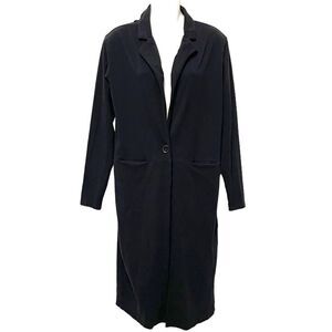 JACQUELINE DE YONG Pruit Minimalist Collared Cardigan M
